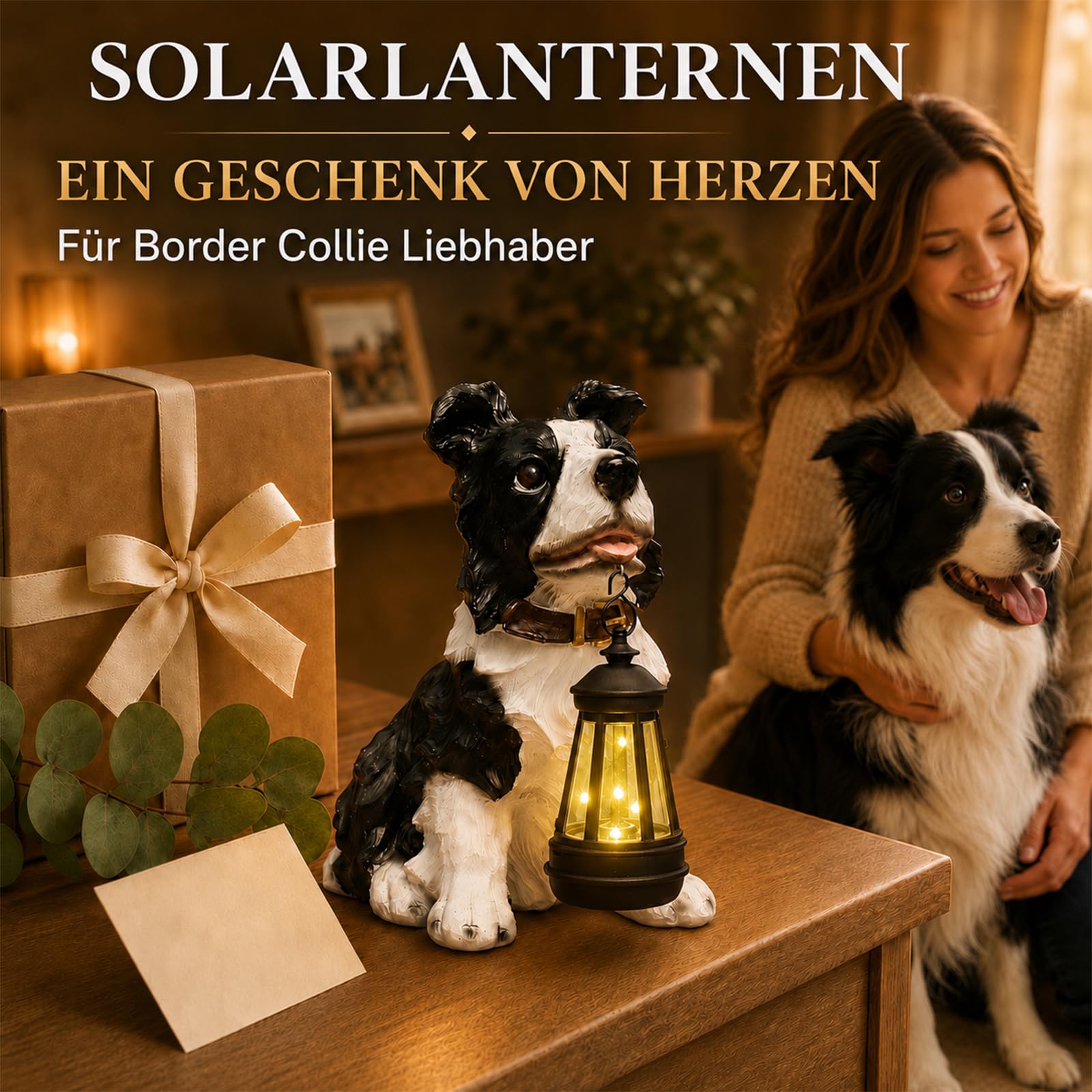 2026 Neue Solar-Hunde-Skulpturen für – Gartendekoration für den Hof
