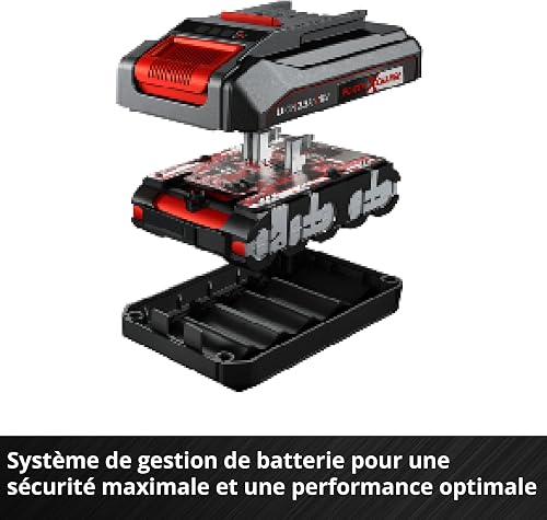 Einhell 18V 2.5Ah Lithium-Ion Battery and Charger Set, Power X-Change Battery Starter Kit, Universally Compatible With All Einhell PXC Power Tools And Garden Machines, Packaging May Vary - 7