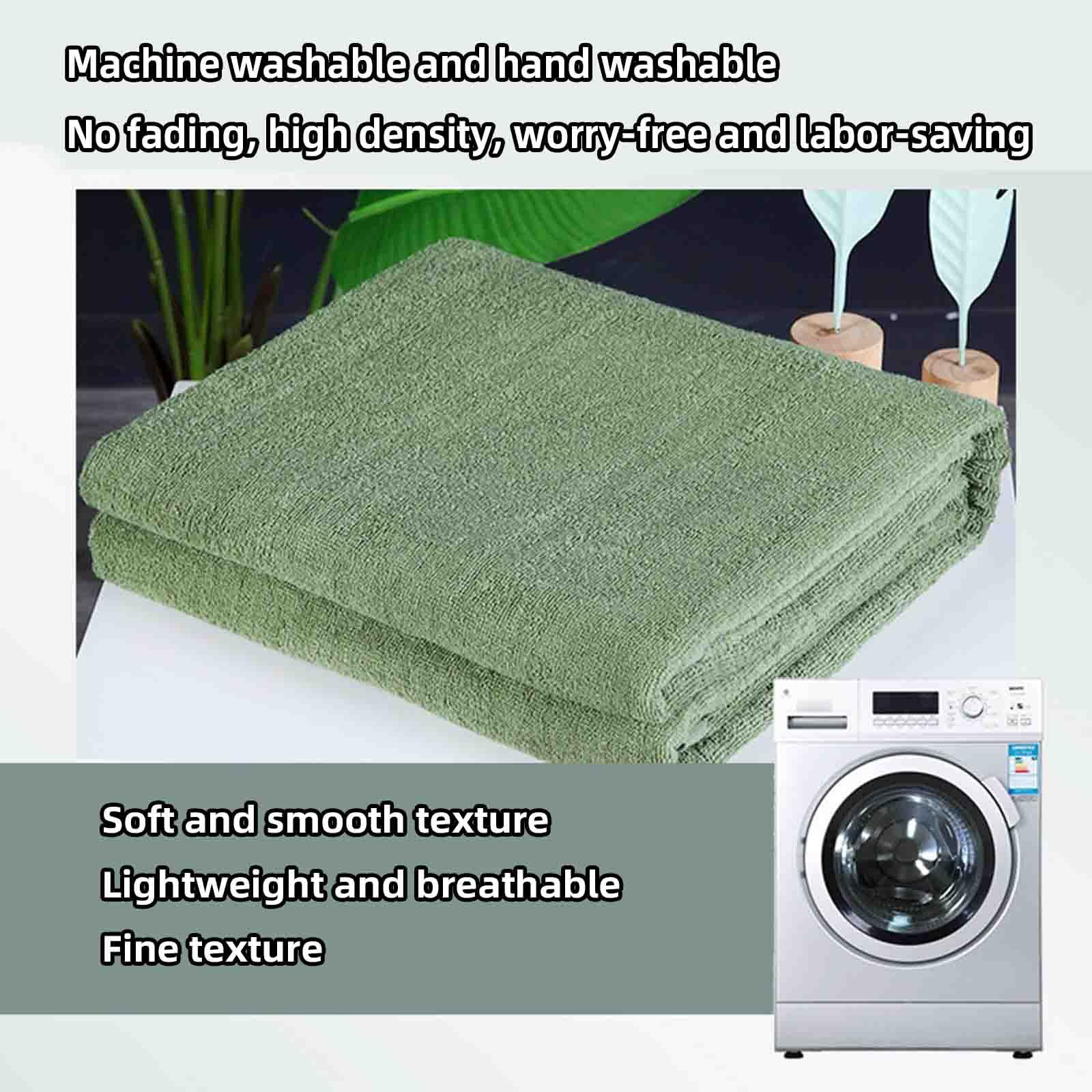 JUSHZ Coperta Pile Plaid Divano Blanket Letto Singolo Estivo Leggero Cotone Primaverile Estiva Leggera Scaldaletto Coperta Asciugamano Singola Per Studenti Del Dormitorio Estate (Green,150x200cm)
