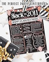 Vista 198 de Lone Star Art 66ª Reunión de Graduados (Sesenta y seis) Decoración en Oro - Recordando El Año - Clase de 1959 - Póster Sin Marco de 11x14 - Globos