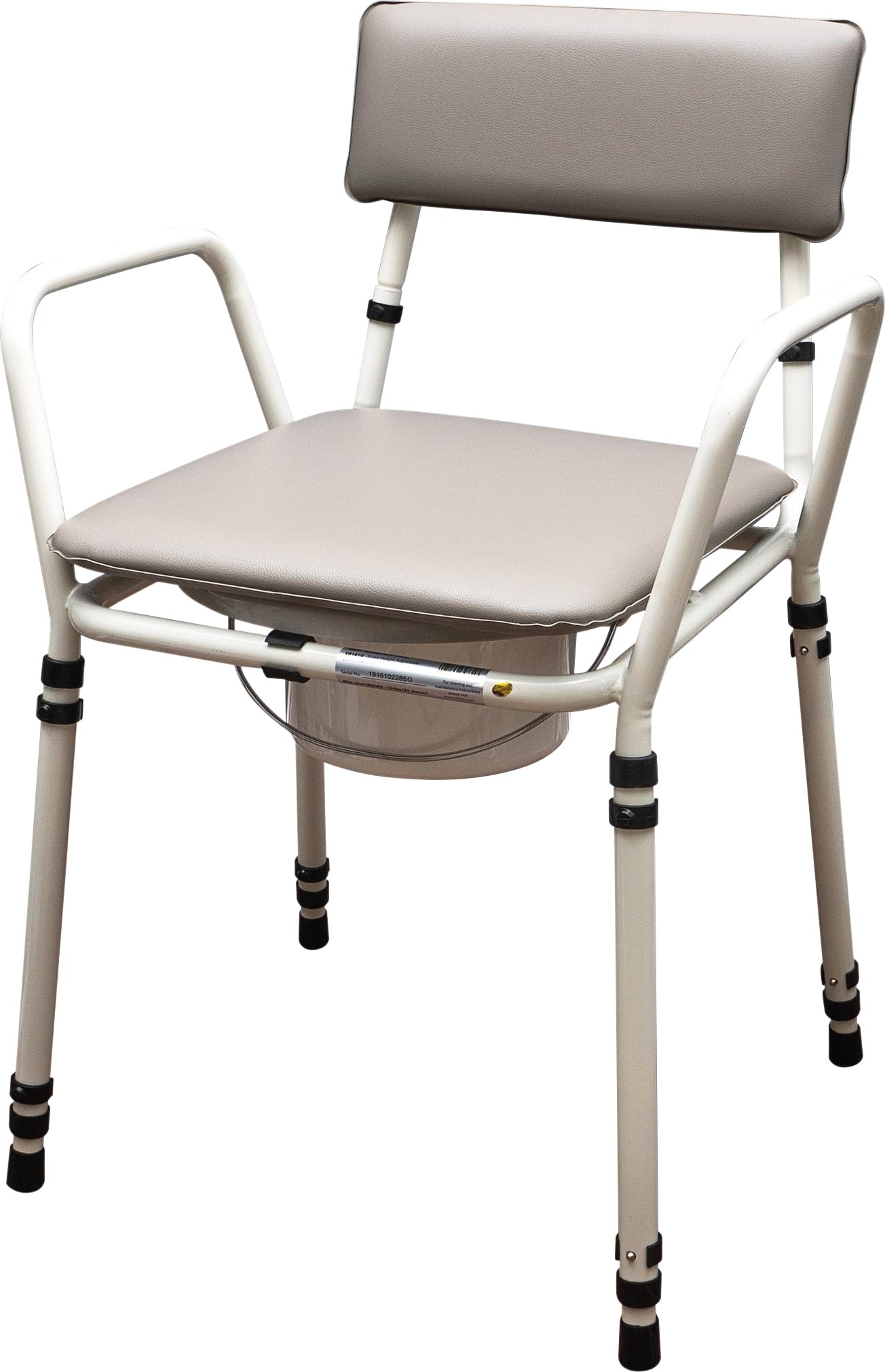 Aidapt Essex Height Adjustable Commode Chair -1 Aidapt Essex Height Adjustable Commode Chair -1
