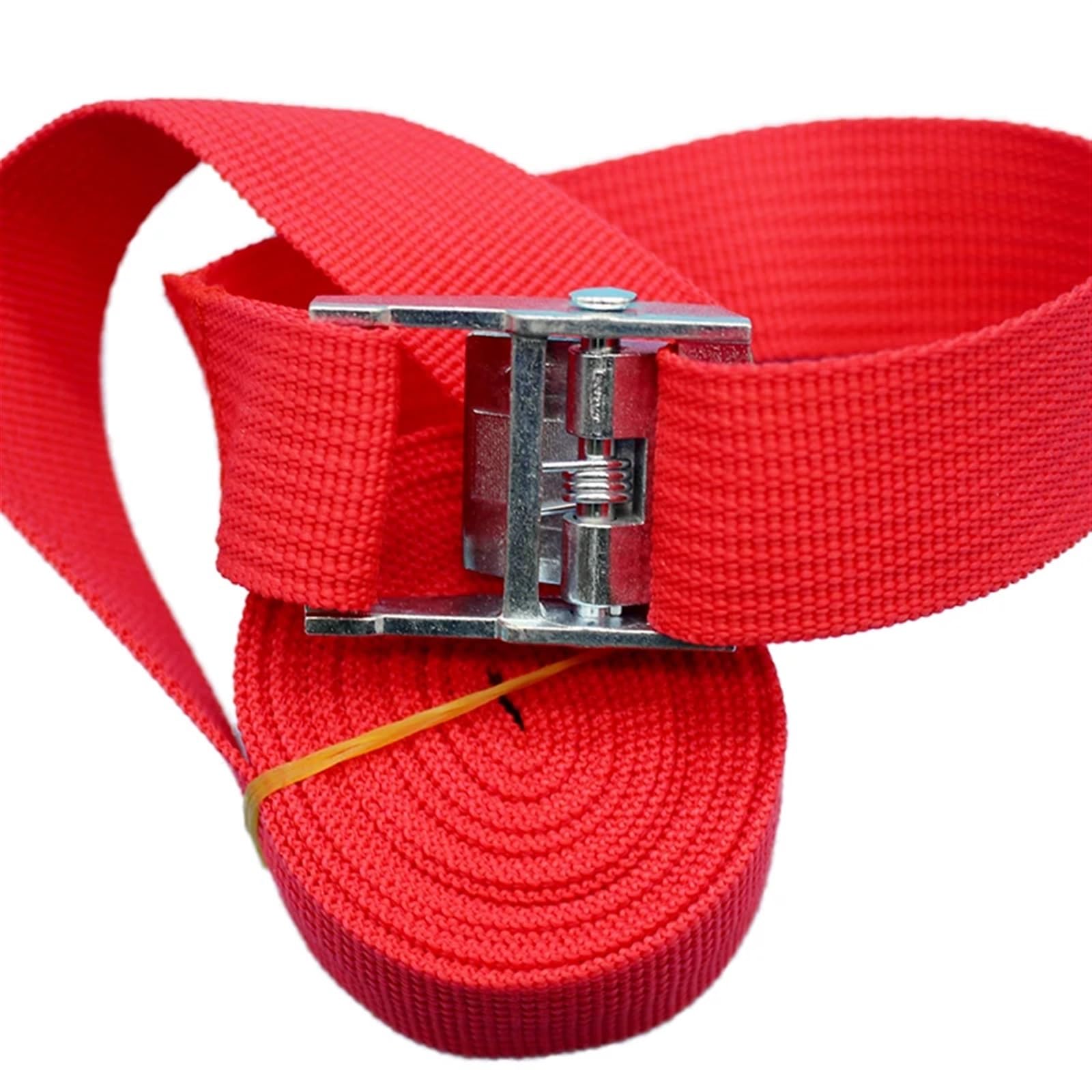 pasy do bagażu, 6 m czerwony pas zapadkowy 25mm do bagażu