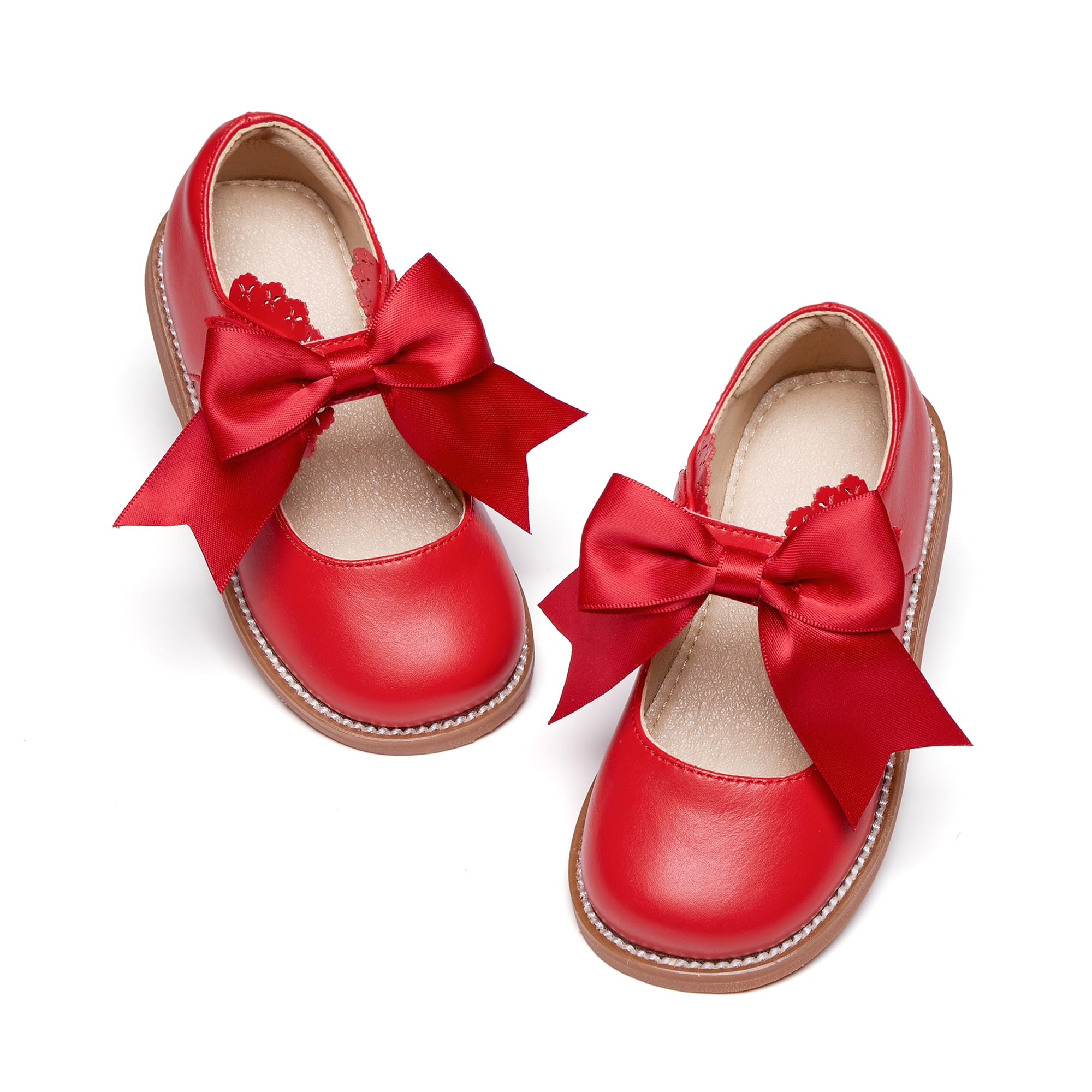 Otter MOMO Toddler Little Girls Oxford Mary Jane School Uniform Dress Shoes