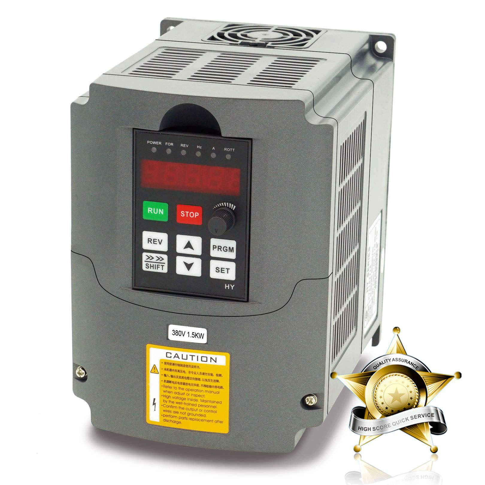 Frequenzumrichter (VFD),Computerized Numerical Control (CNC),der Motor Inverter Konverter,für Spindelmotor,Kontrolle der Geschwindigkeit,Huanyang HY –Serie (380V/1.5KW)