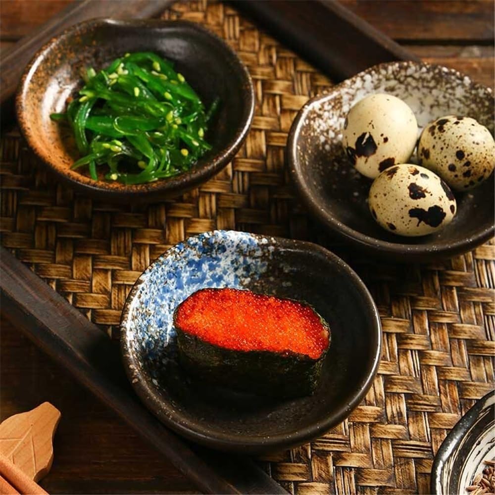 Bowl for Sauce Sweet Ceramic Sauce Dishes Pinch Bowls Small Snack for Nuts Olive Soy Dish Dip