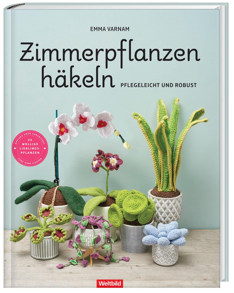 Zimmerpflanzen häkeln - pflegeleicht und robust