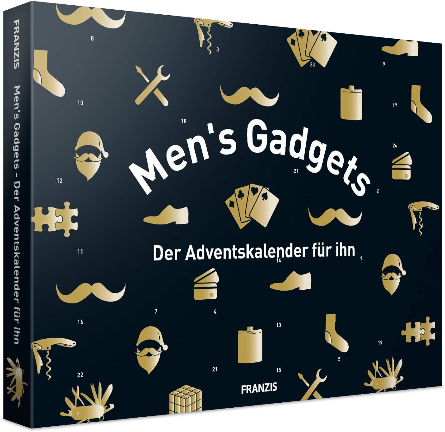 Men's Gadgets. Der Adventskalender für ihn. Calendar – Advent Calendar, 12 Aug. 2019