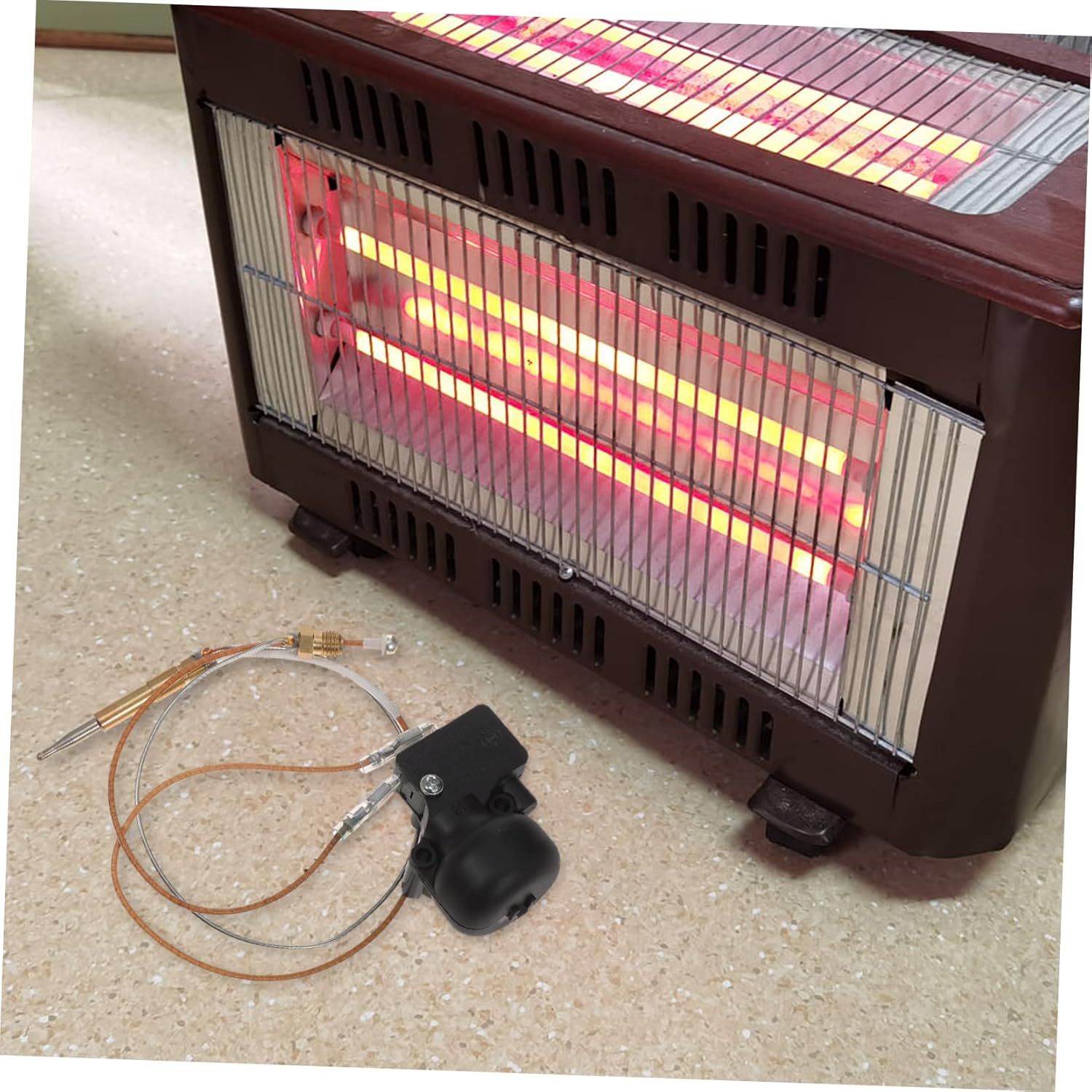 4 Sets Replacement Parts for Gas Patio Heater Heater Thermocouple Tilt Tilt for Safety Accessories