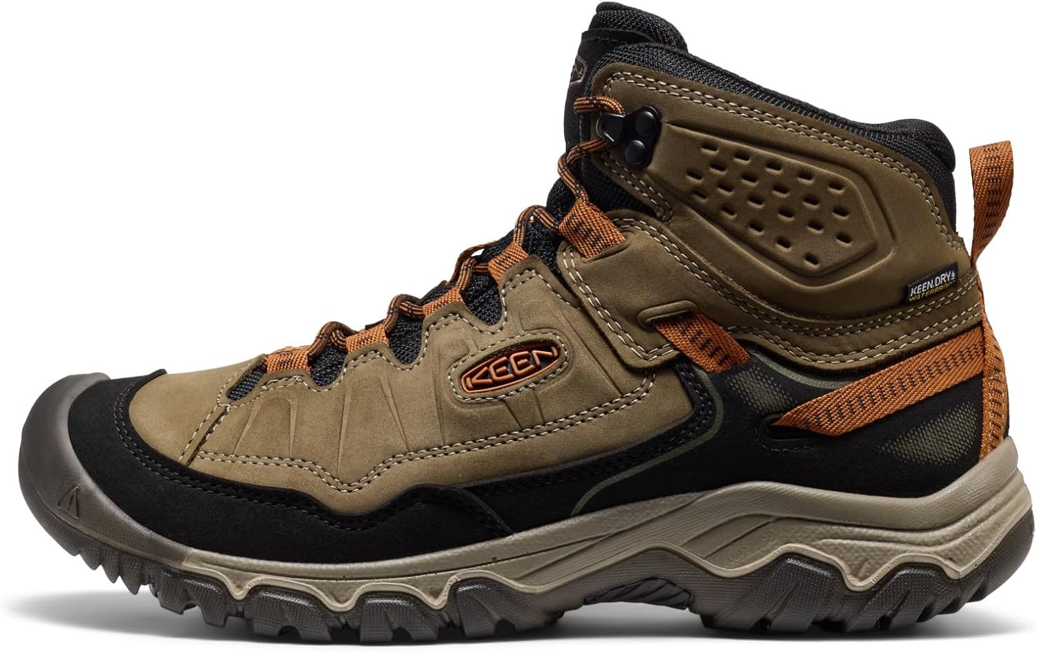 KEEN Men's Targhee 4 Mid Height Waterproof Hiking Boots - Image 3
