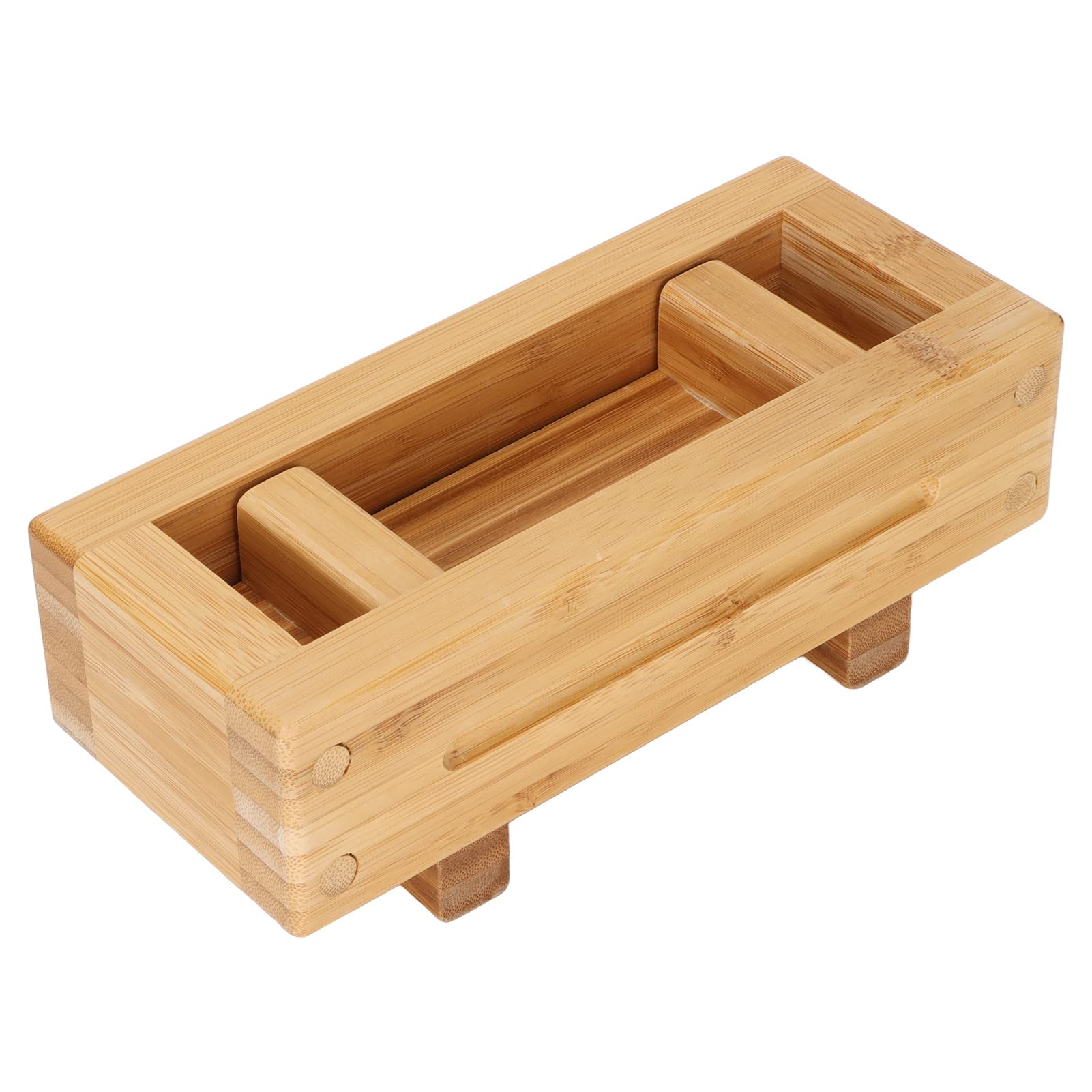 Drewniana Prasa do Sushi, Prostokątna Prasa do Sushi Japoński Sushi Nigiri Forma do Robienia Sushi DIY Zestaw do Robienia Sushi z Drewna Przenośne Pudełko na Ryż Oshizushi