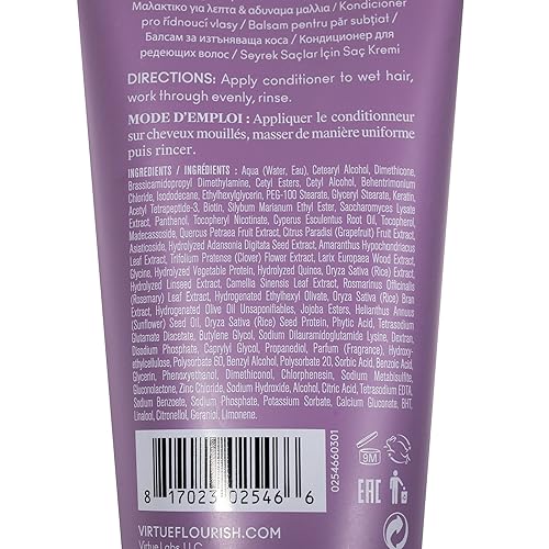 Miniatura 3 de Virtue Flourish - Régimen de crecimiento del cabello 100 libre de medicamentos