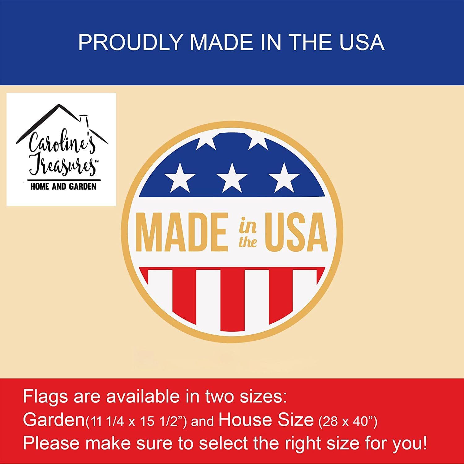 Caroline's Treasures Boston Terrier Thanksgiving Garden Flag Mailbox Flag Decorative Yard Flag Banner Outside Patio Artwork Yard Flower Beds, Garden Size, Multicolor