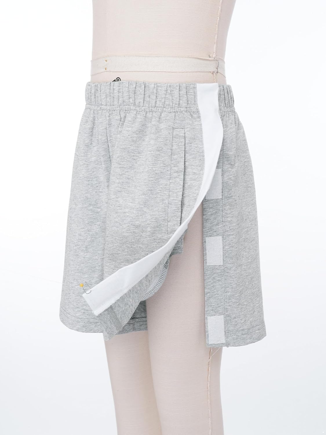 Tear Away Shorts for Kids Side Split Open Breakaway Post Surgery Recovery Bottoms