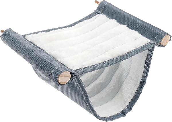 Bremorou Hamac pour oiseaux - Lit superposé - Nid d'oiseau - Maison, grottes, niches à oiseaux, cage suspendue, tente, perruche - Accessoires - 1