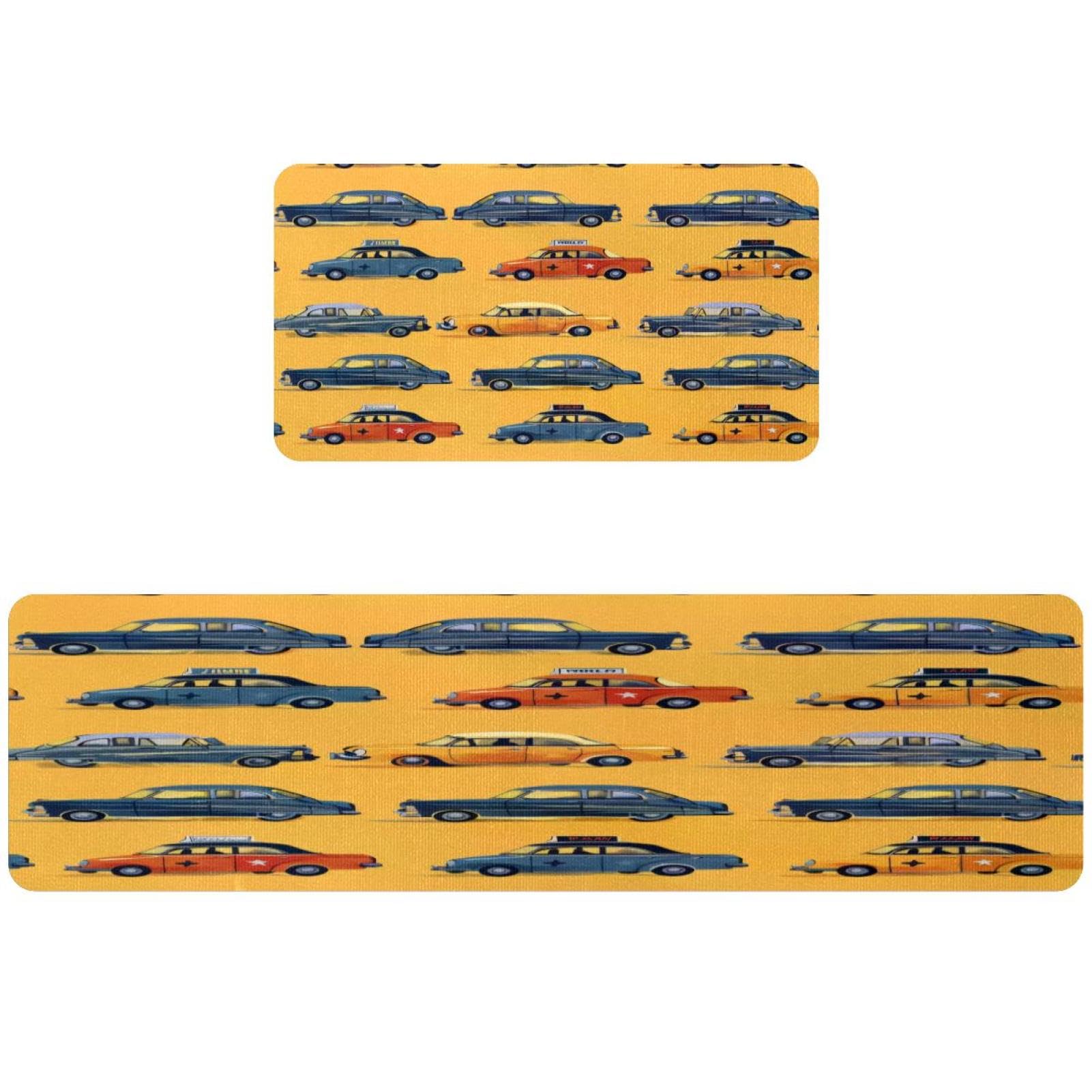 Alfombrillas de cocina VAPOKF lavables ideales para el cuarto de lavado y pasillos del hogar
