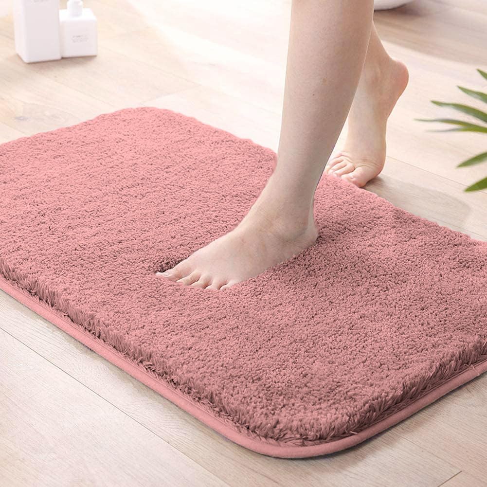 Buy LUXE HOME INTERNATIONAL Microfiber Bath Mat Super Soft Non Slip ...
