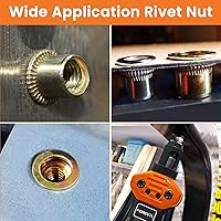 Vista 6 de Kit de herramientas de tuerca de remache y herramienta de ajuste de pernos Molly