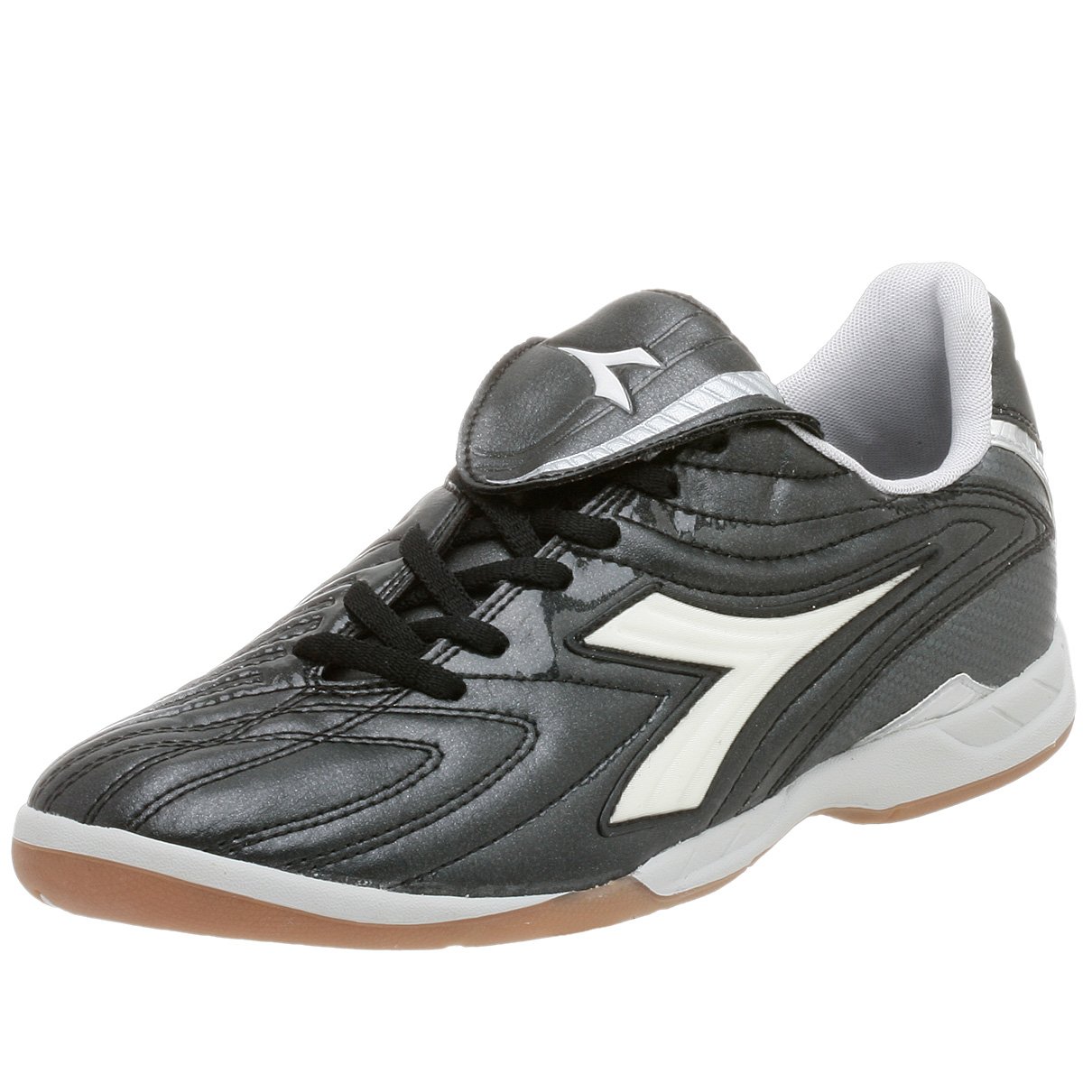 Buy Diadora Men's Maximus ID Indoor Soccer Shoe,Black/White,12 M at