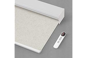 Blackout Motorized Roller Blinds Customize Motorized Smart Blinds Compatible with Alexa Google...