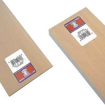 Saunders MI4404 Midwest 1/8" x 4" x 24" Basswood, Multicolor