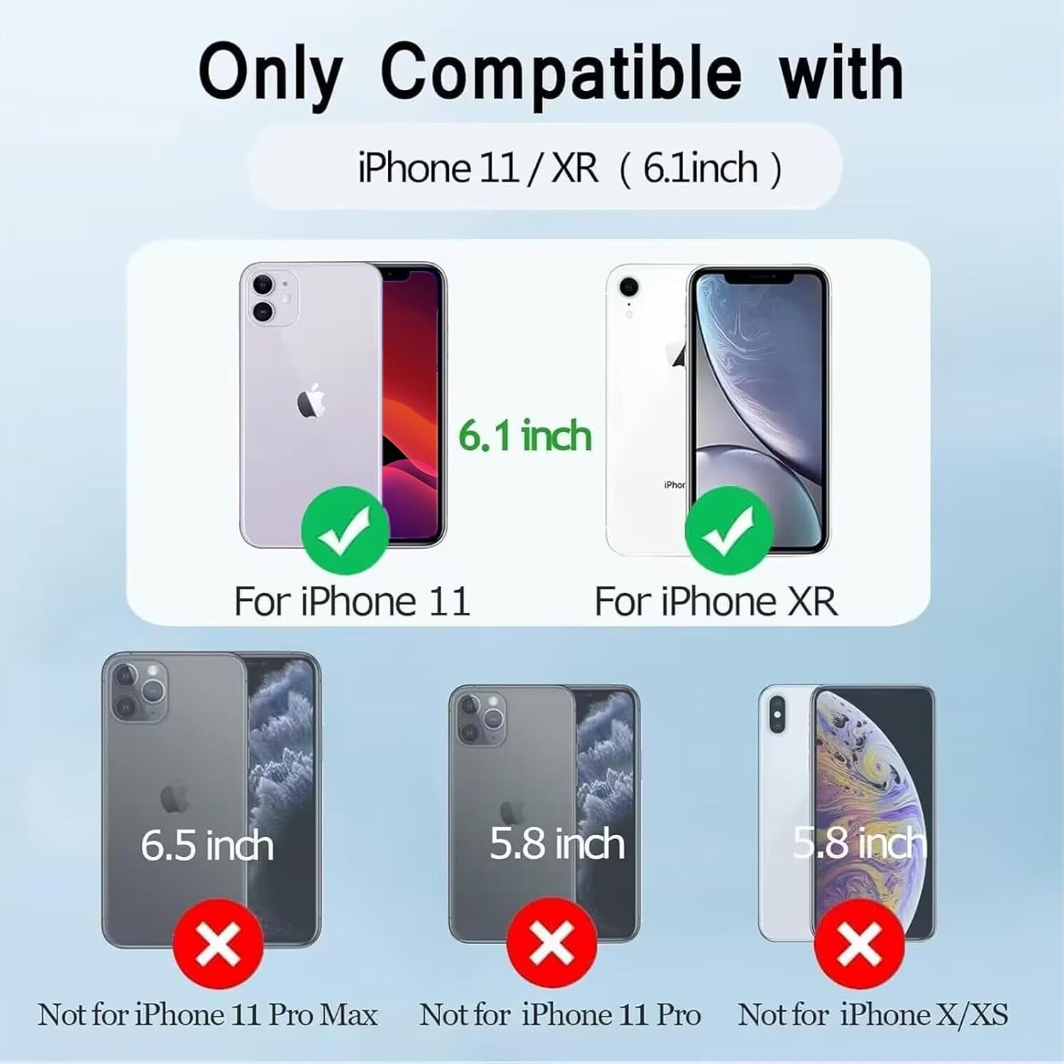 Feob Battery Case for iPhone 11/XR,[2026 Upgraded] 7500mAh Ultra-Slim Portable Extended Charger Case Cover for iPhone 11/XR Charging Case (6.1 Inch)-Black