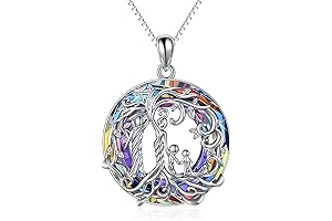 Exquisite Tree of Life Necklace: Cherishing Maternal Bonds with Elegance