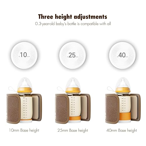 Miniatura 4 de Calentador de biberones, calentador de biberones rápido y fácil para leche materna y fórmula, calentadores rápidos de biberones para viajes en