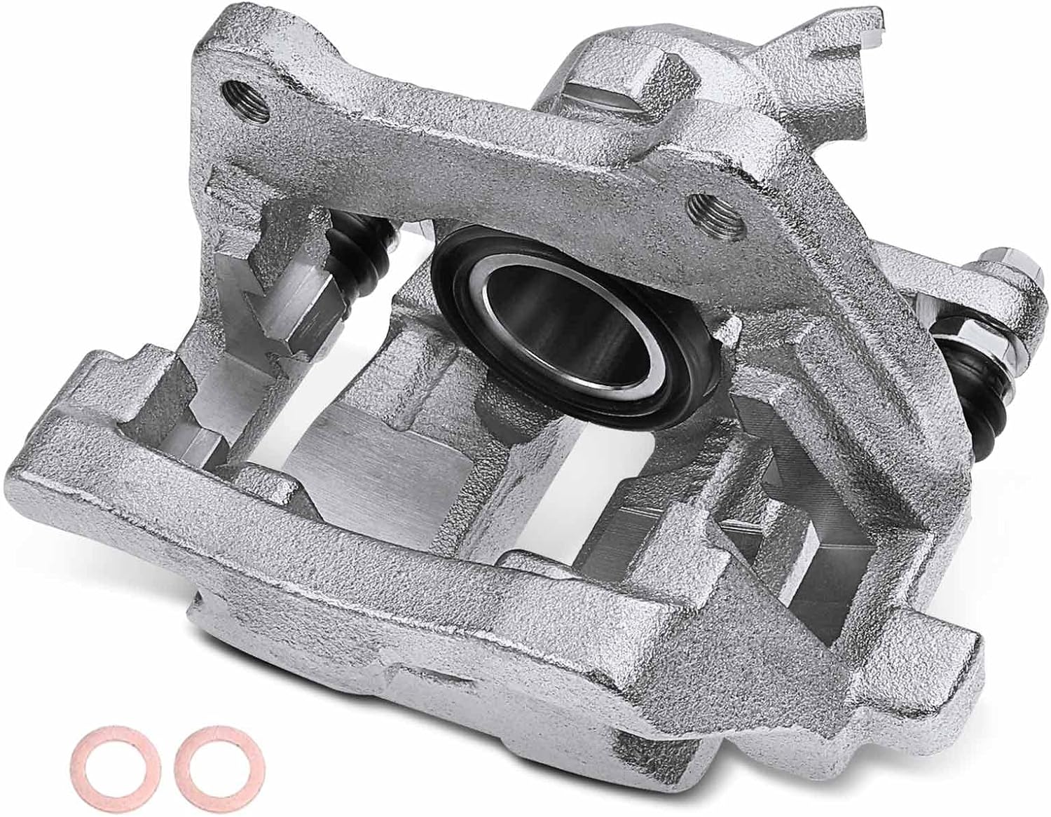 A-Premium Disc Brake Caliper Assembly with Bracket Compatible with Select Land Rover Models - LR4 2013-2016, For Range Rover Sport 2012-2013 - Rear Right Passenger Side