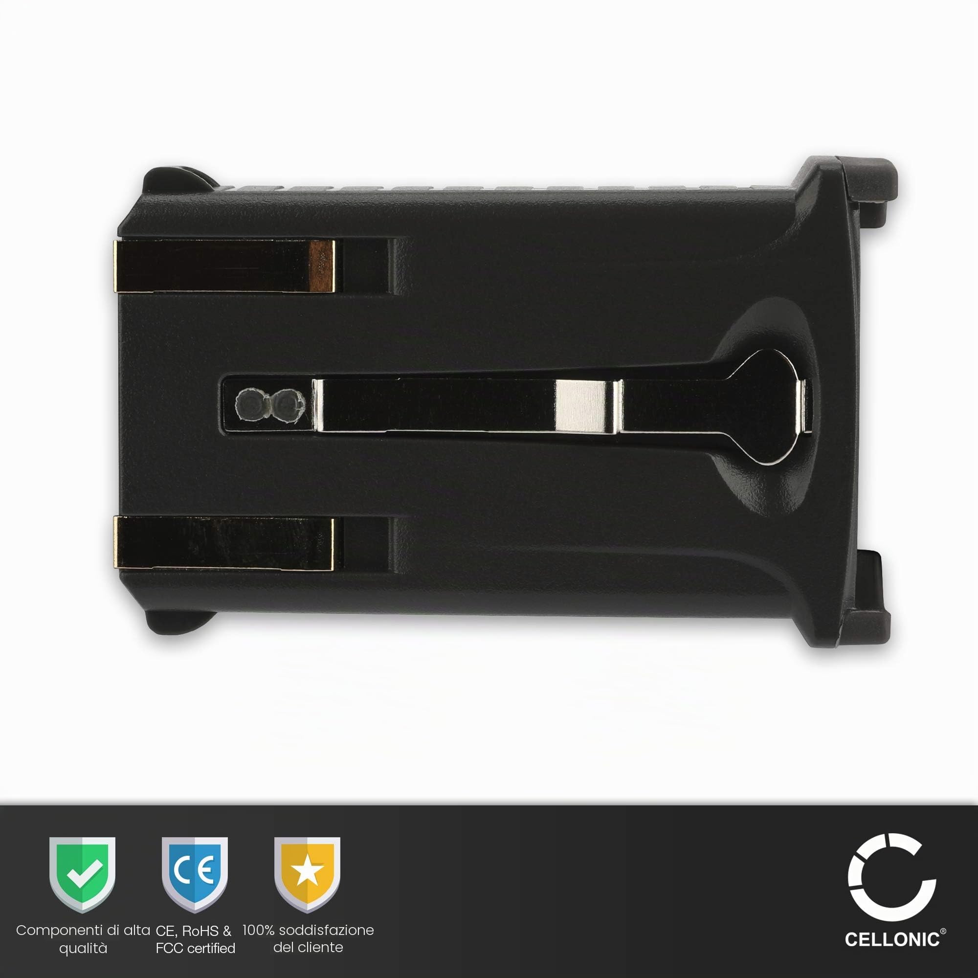 CELLONIC 1x Batteria per Scanner per codici a barra Compatibile con Motorola Symbol MC909, MC9190, MC9090, Compatibile con Motorola 82-111734-02 – (3400mAh, 7.4V)