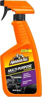 Armor All Multi-Purpose Car Interior Cleaner Spray, 16oz New Car Scent - Safe for Vinyl, Fabric, Carpet & More
