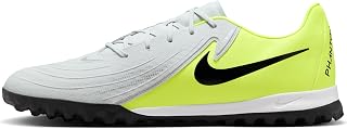 NIKE Herren Nike Phantom Gx 2 Academy Tf Low-top Fußballschuh Fußballschuh 44 EU Metallic Silver Black Volt