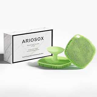 Paquete de 2 limpiadores faciales de silicona...