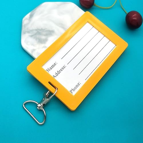 Miniatura 7 de 60 ganchos giratorios a presión, gancho giratorio de metal para llavero, suministros de manualidades, 1 pulgada (0.984 in) de ancho interior