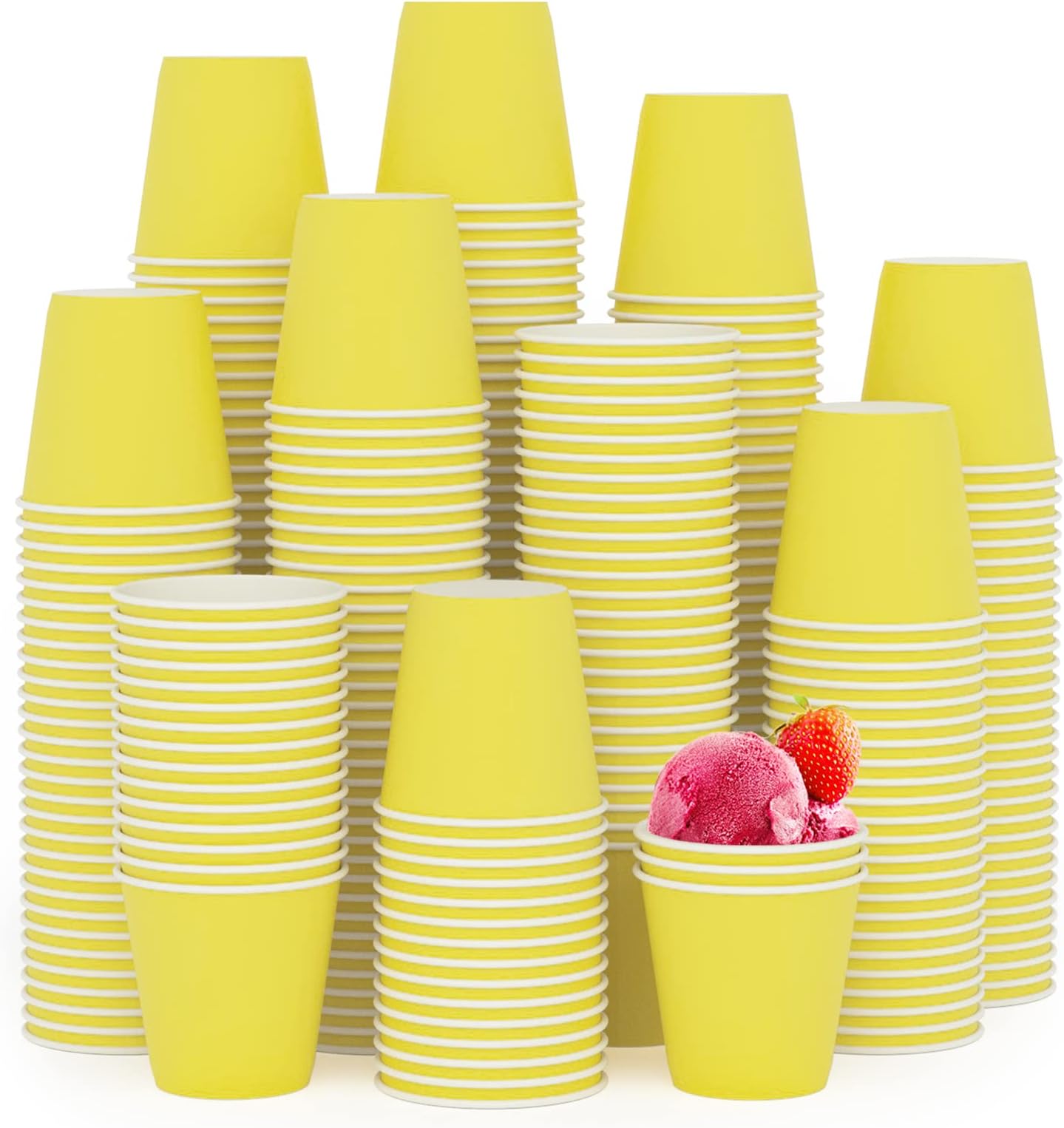 Amazon.com: Irenare 500 Pcs 5 oz Paper Cups Bulk Dog Party Disposable ...