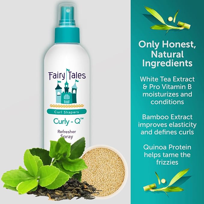 Fairy Tales Curly-Q Spray para Rizos Niños 8oz miniatura 5