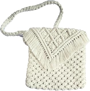 LOVE N BEYOND EMILY Macrame Women Girl Handmade Cotton Boho Crochet Large Green Sling Bag Fashion Gift Price In India