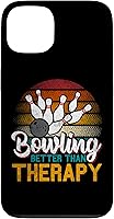 Vista 7 de iPhone 16 Bowling - Better Than Therapy Bowler Case
