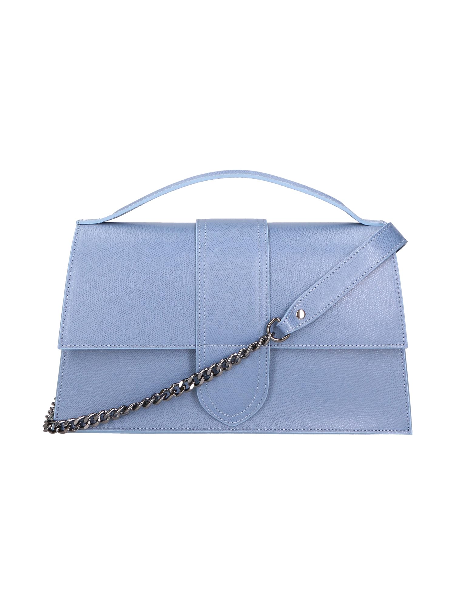 Gave Lux Bolso de mano para mujer. Producto artesanal. Material exterior: piel auténtica. Fabricado en Italia. GLX220651723FBG-PARENT. 34x20x9 cm