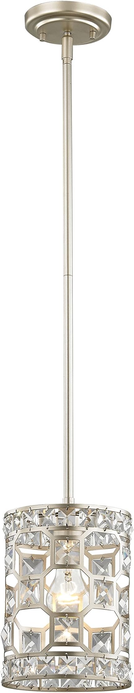 Fifth and Main WL-2255 Paris 1 Light Mini Pendant, Champagne Gold