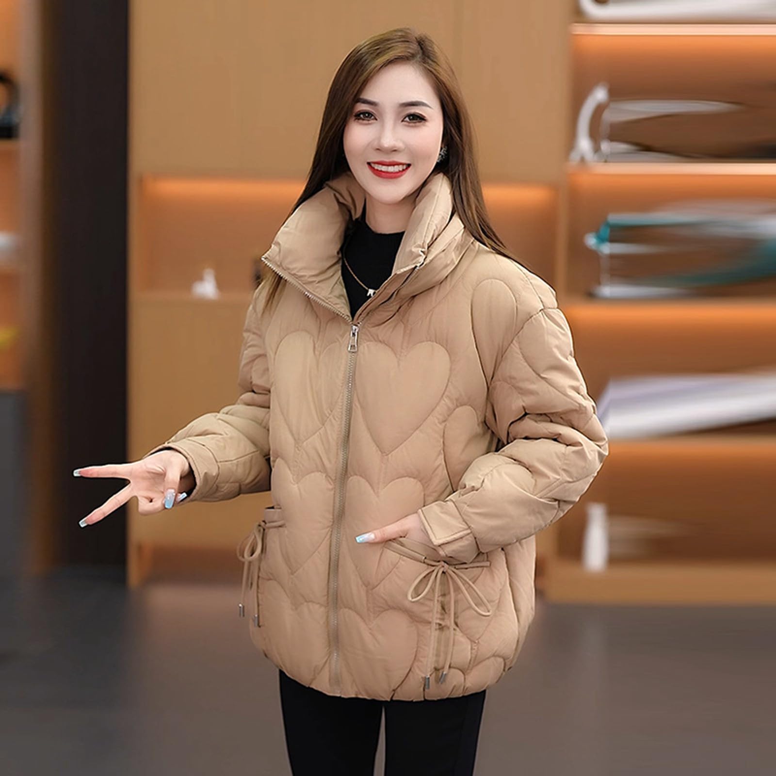 Plumifero Mujer Chaqueta Mujer Plumiferos Cortos Abrigos Acolchados Chaqueta Ultraligera Ropa Invierno Pelo Ropa De Nieve Chaquetas Vestir Plumifero Ultraligero Encerada Polipiel De Invierno Ligero