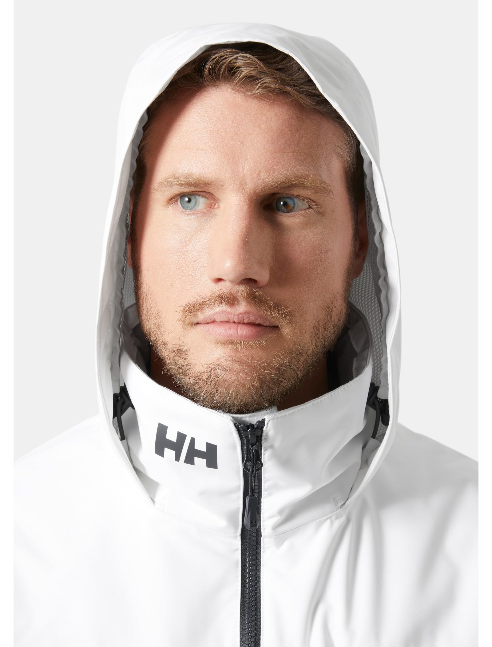 Helly-Hansen Crew Midlayer 2.0 wodoodporne kurtki dla mężczyzn z izolowaną, wiatroszczelną tkaniną żeglarską i pakowanym kapturem