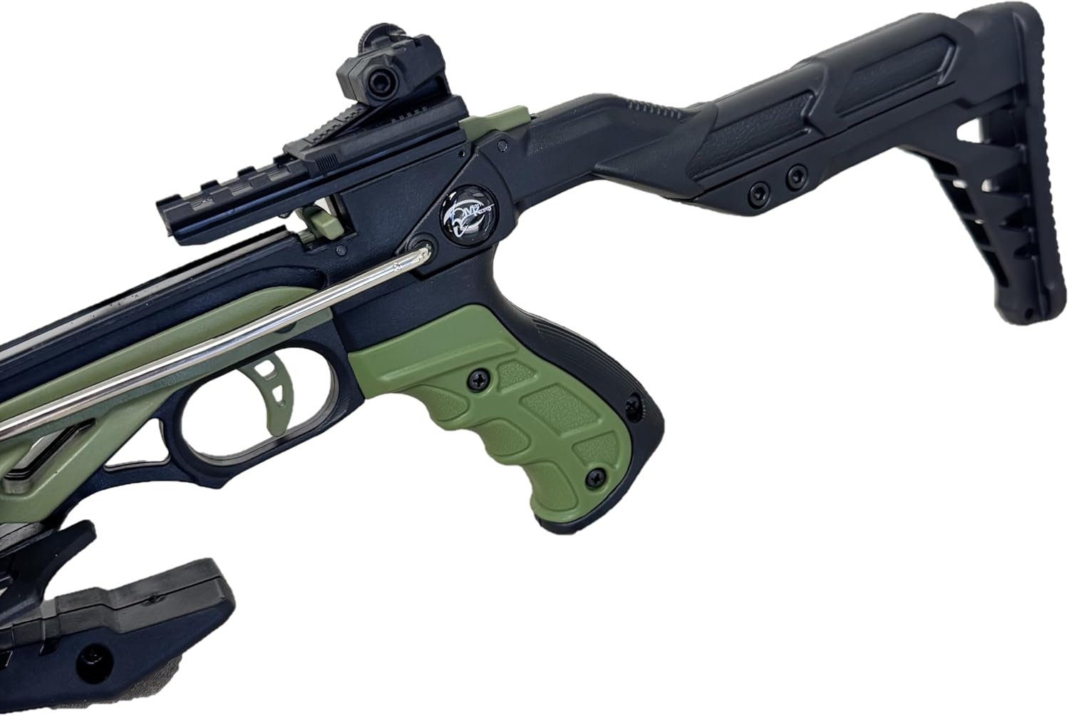 ManKung 80 lbs Self Cocking Cobra Style Pistol Crossbow w/ 3 Bolts - Multi Style - Composite Bow - Made in Taiwan