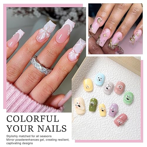 Miniatura 2 de Gel 3D para esculpir  2 piezas de diseño 3D transparente que no se limpia para dibujar, moldear, escultura, decoración de uñas, 0.35 onzas cada uno