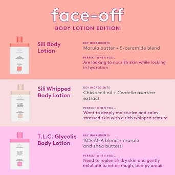 Drunk Elephant Sili Body Lotion - 240 ml/8 fl oz - Lightweight Daily Lotion - Clean Clinical Skincare - Cruelty-Free - Dermatologist Tested - Free of Essential Oils, Silicones, and Fragrance