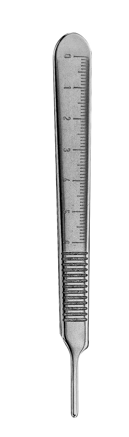 Hu-Friedy 10-130-05 #5 Round Scalpel Handle, Straight