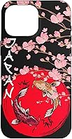 Vista 19 de koi Fish Ying yang,Japanese Flag Japan - Cherry Blossom Case for iPhone 17