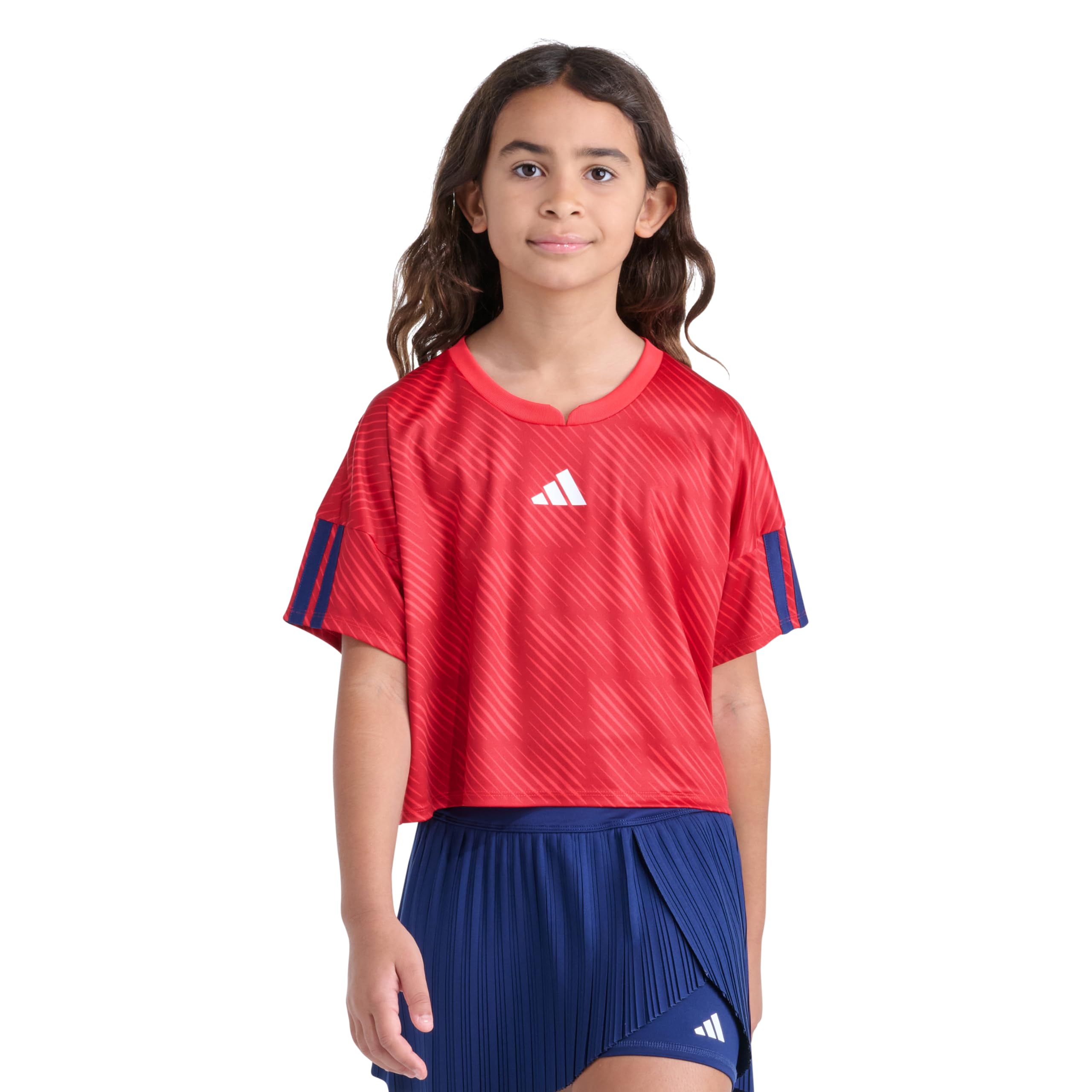

                                                    adidas Girls Short Sleeve Printed World Cup Soccer