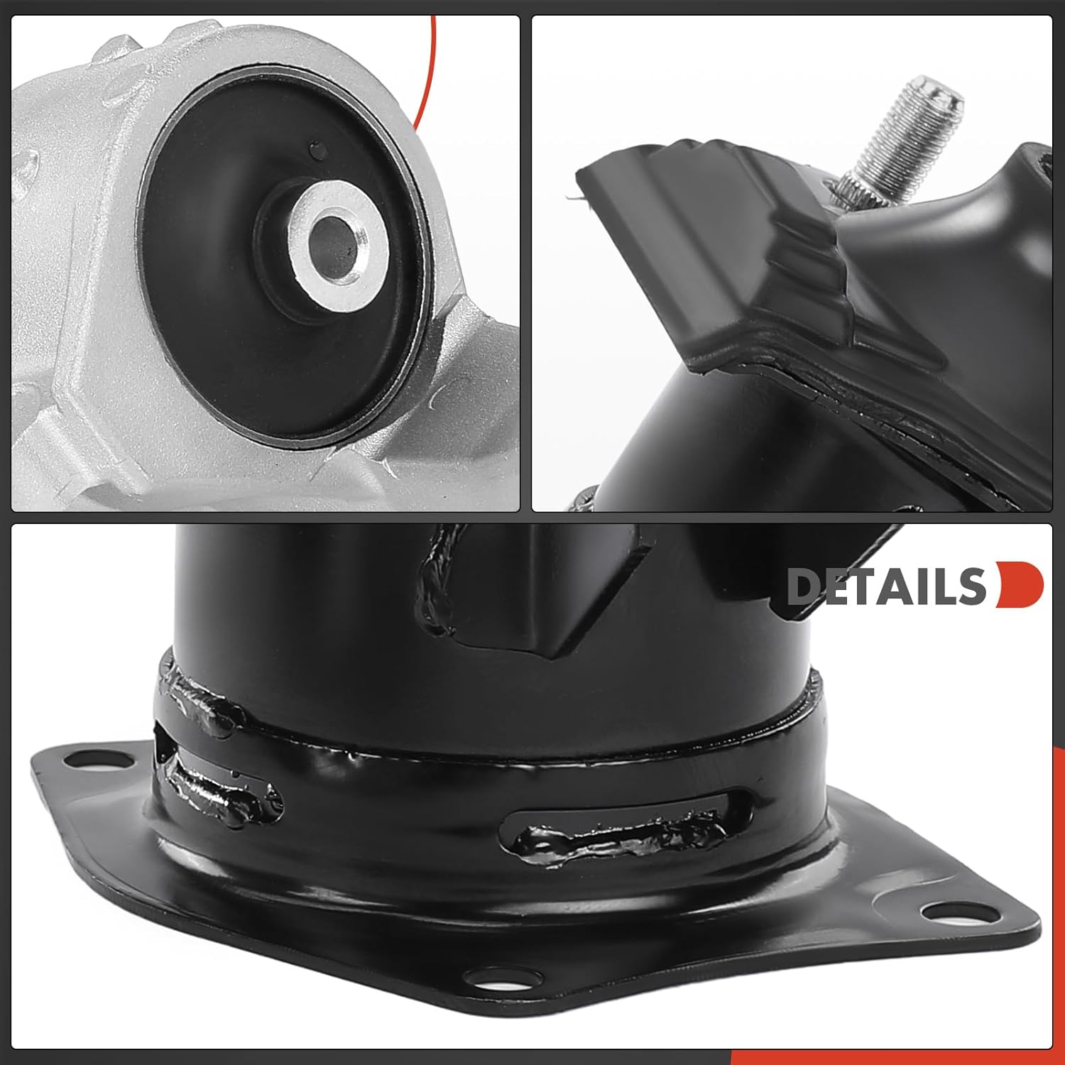 A-Premium 4PCS Engine Motor Mount and Transmission Mount Set Compatible with Acura MDX 2007 2008 2009 V6 3.7L, Automatic Transmission