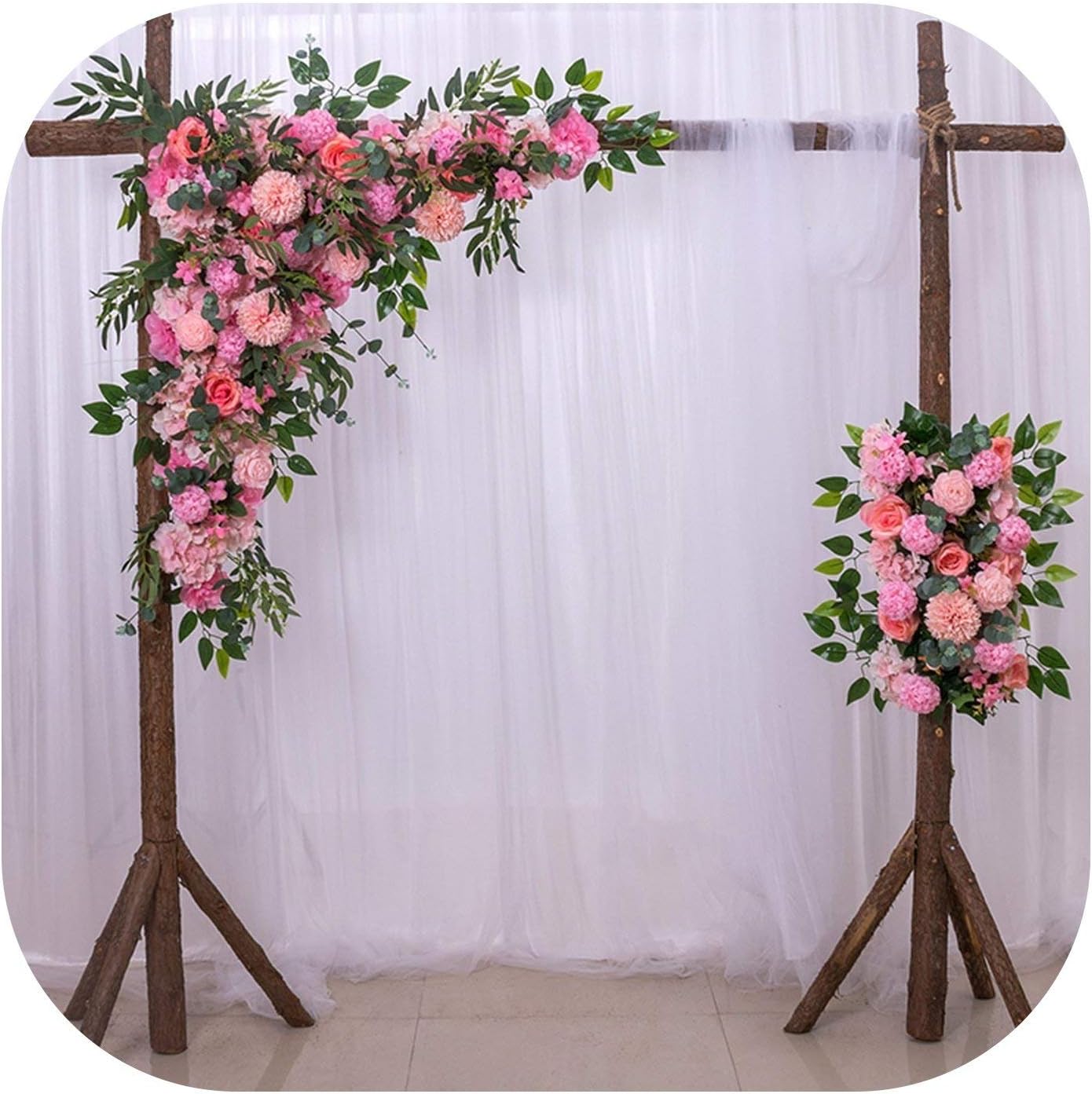 composizione floreale per l'arco