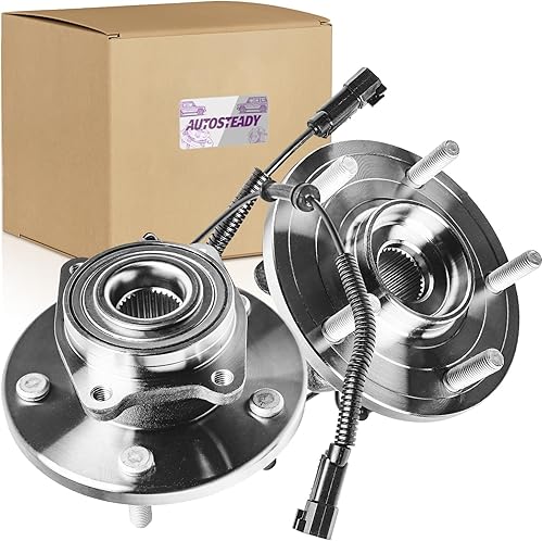 Buje de rueda delantera y cojinete para Dodge Grand Caravan 2008-2016 Town & Country 2008-2020 Dodge Grand Caravan 2009-2014 VW Routan 2012-2015 Ram